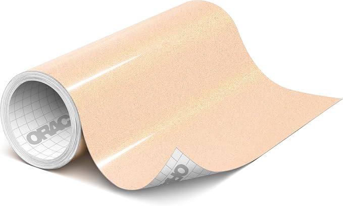 ORACAL 851 Cast Bridal Pink Lace Metallic Sparkle Glitter Craft Film Premium