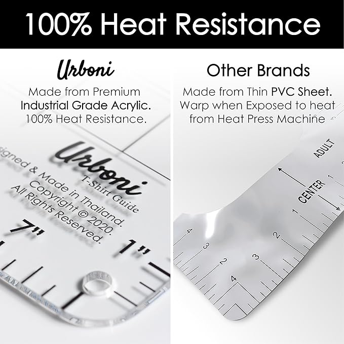 Tshirt Ruler Guide Vinyl Alignment