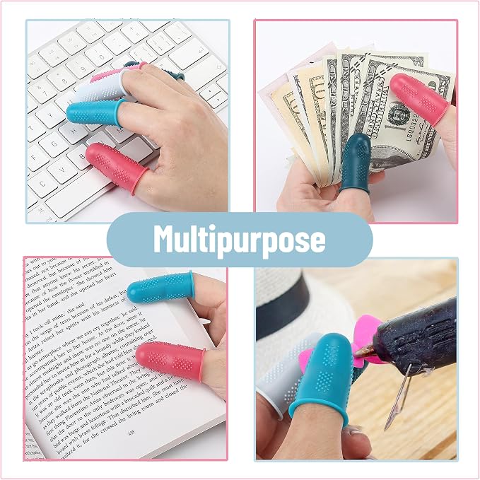 Mr. Pen- Hot Glue Gun Finger Protectors, Silicone Finger Protectors | Rubber