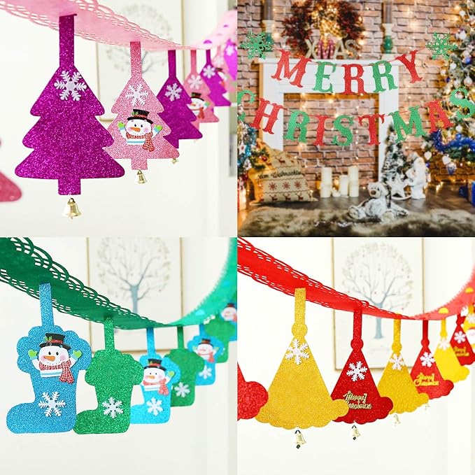 Glitter Felt, Glitter Sheets, 8 x12 inches Felt Glitter