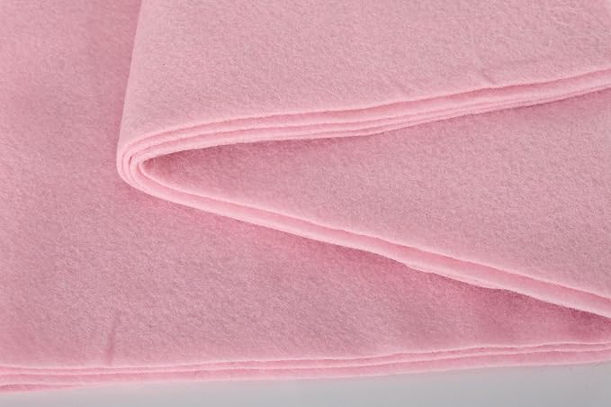 Soft Felt Fabric Sheets 1.6mm Thick Sewing Patwork Material Large Craft Felt
