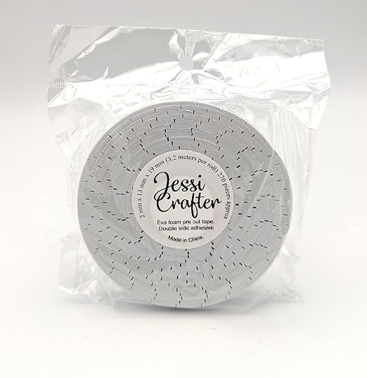 Eva Foam pre Cut Tape Rolls, Double Side Adhesive