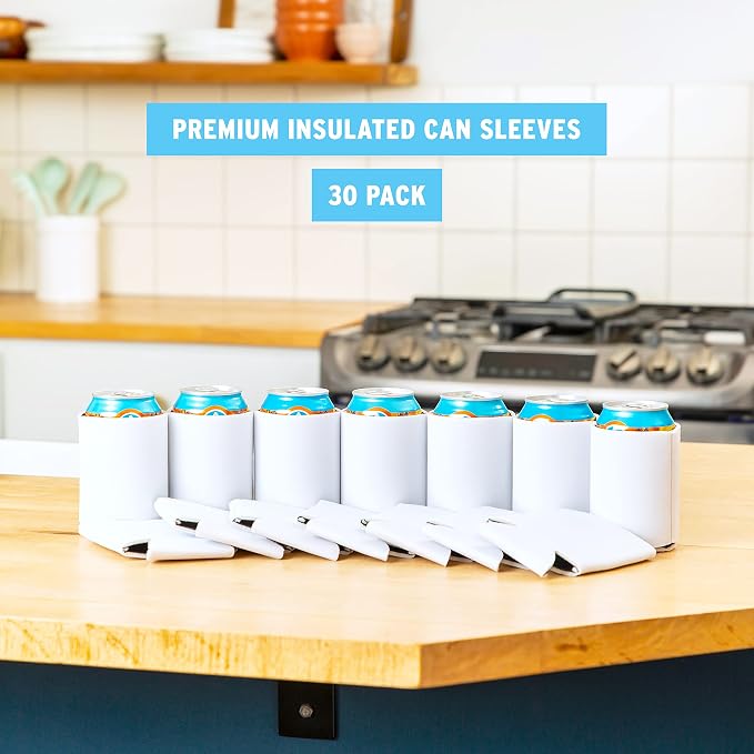 Blank Beer Can Coolers Sleeves Soft Insulated Beer Can Cooler Sleeves