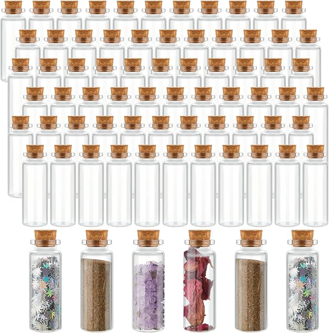 Patelai 24 Pcs Small Glass Jars