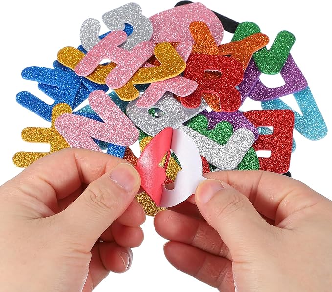 PATIKIL Alphabet Foam Stickers