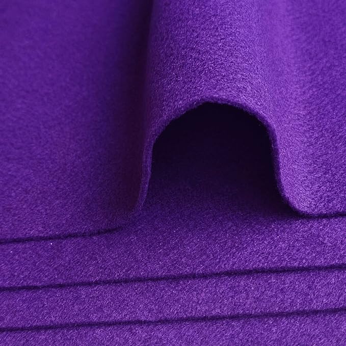 Jtnohx Color Felt, Soft Felt Sheets, 1.4mm Thick 8"x12" Handicraft Felt Fabrics