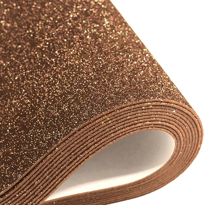10 Sheets Glitter Cardstock Paper Self-adhesive Backs 30 X 20cm A4 Paper