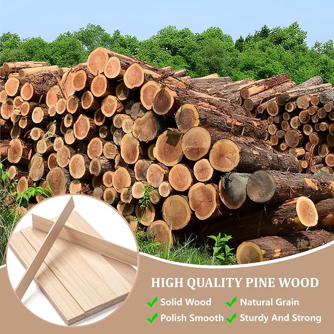 Wood Strips Slats Wooden Sticks
