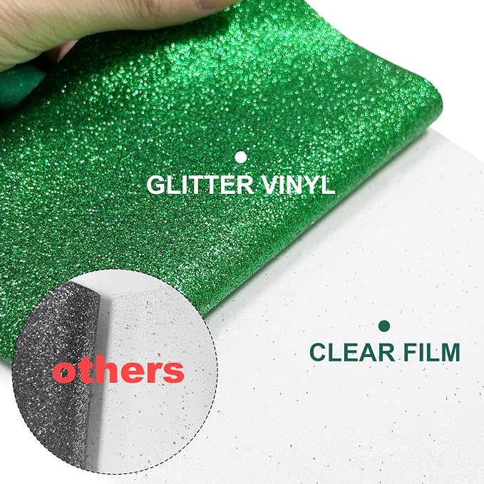 Glitter HTV Heat Transfer Vinyl Rolls