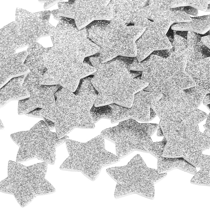 PATIKIL 1"x1" Star Foam Stickers