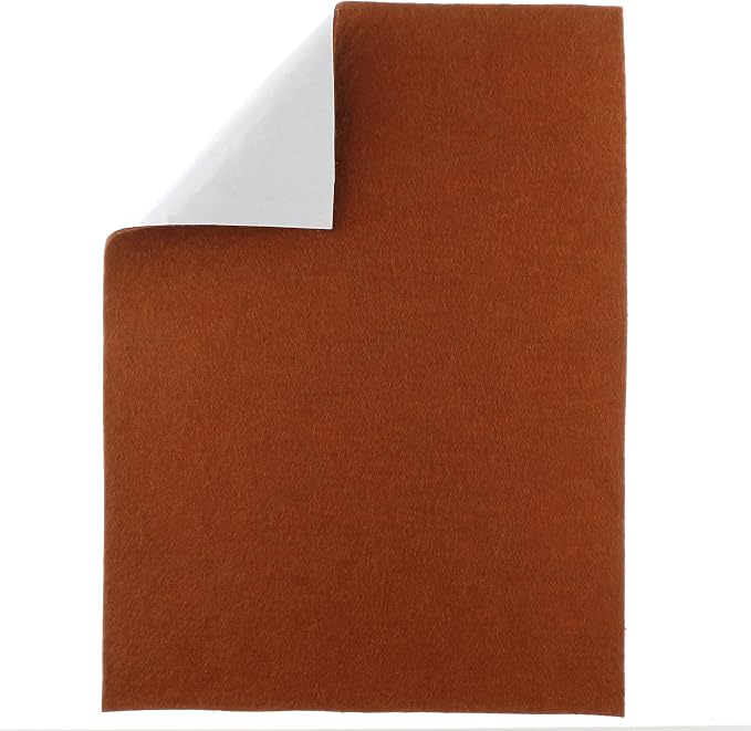 HBC Merino Wool Blend Felt Crafting Sheets Adhesive Backed