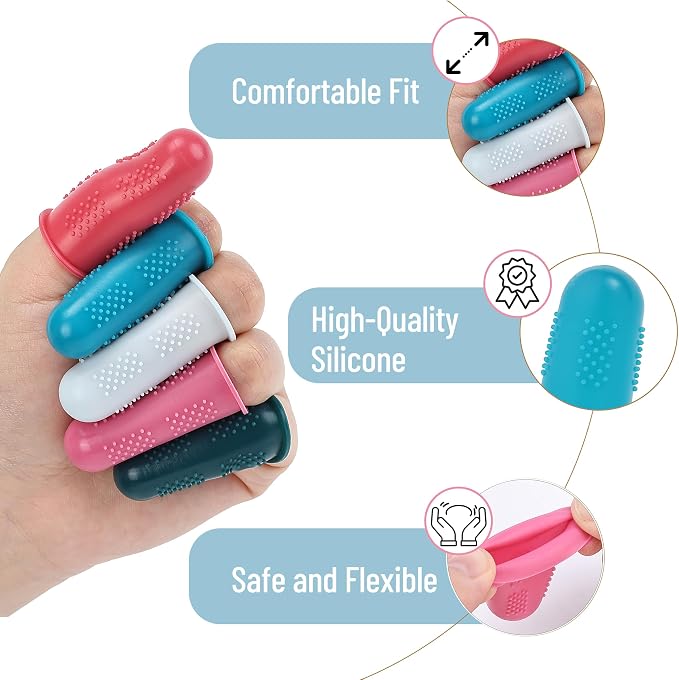 Mr. Pen- Hot Glue Gun Finger Protectors, Silicone Finger Protectors | Rubber