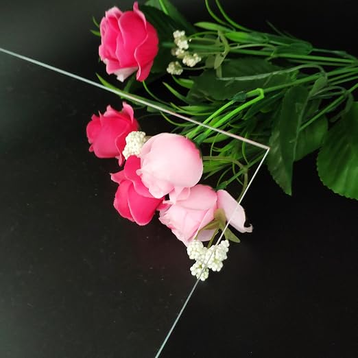 6 Pieces 5x7 Acrylic Sheet Blank Acrylic Signs, 1/8 inch Thick Acrylic Sheet