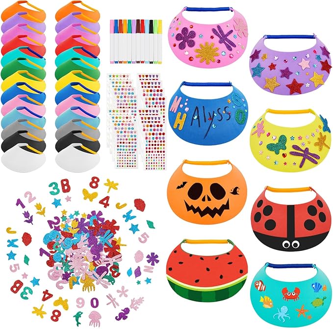 Outus 69 Pcs Assorted Craft Decorations
