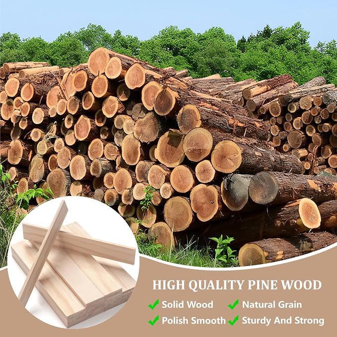 Wood Strips Slats Wooden Dowels