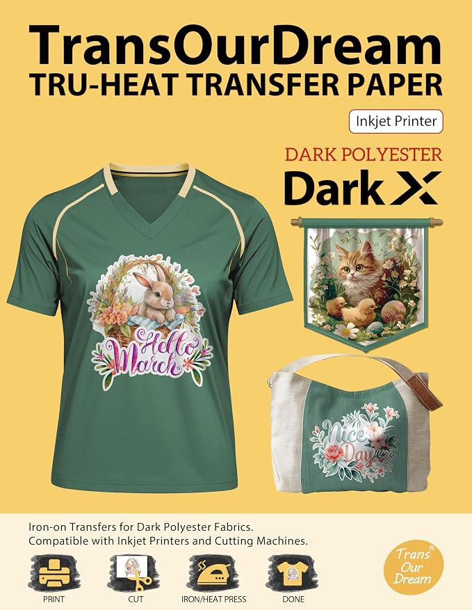 TransOurDream Heat Transfer Paper Supplies