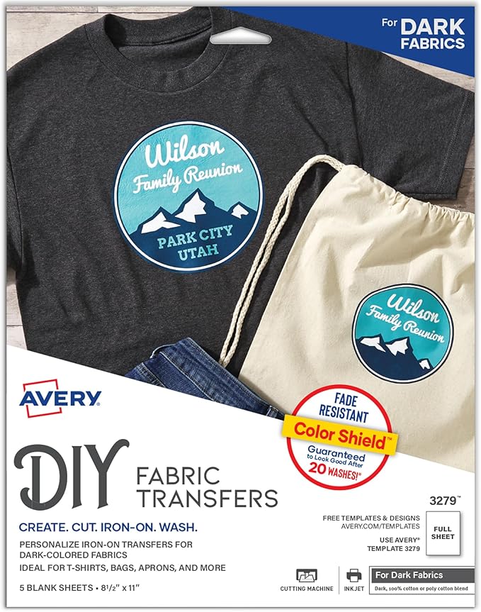 Avery Printable Heat Transfer Paper