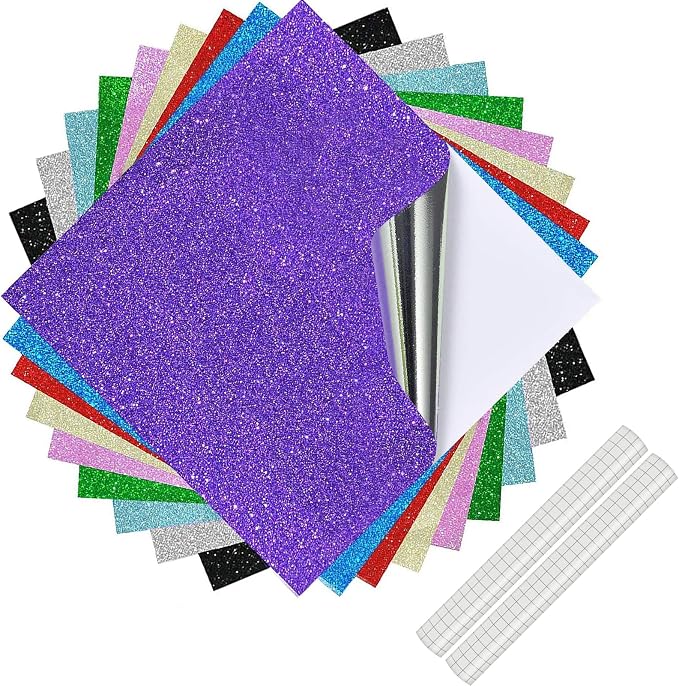 Glitter Self Adhesive Vinyl for Cricut