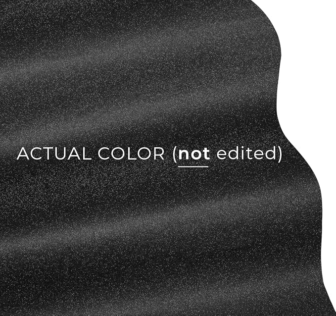 VViViD DECO65 Black Flake Metallic Glitter Adhesive Vinyl 6 Feet x 1 Foot