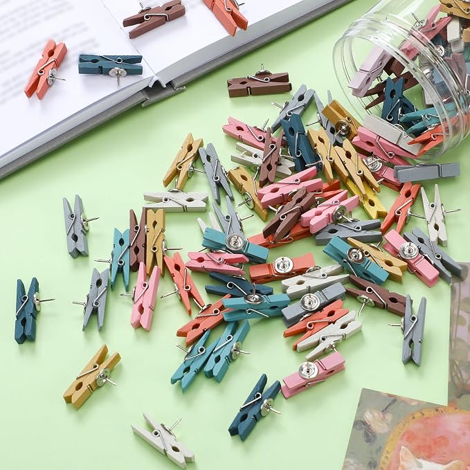 Affrolling 200 Pcs Push Pin