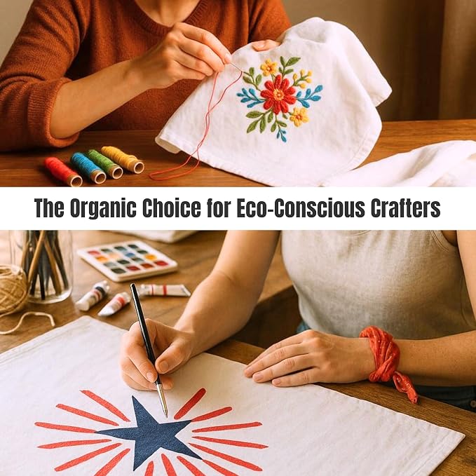 GOTS Certified 100% Organic Cotton Flour Sack | Tea Towel