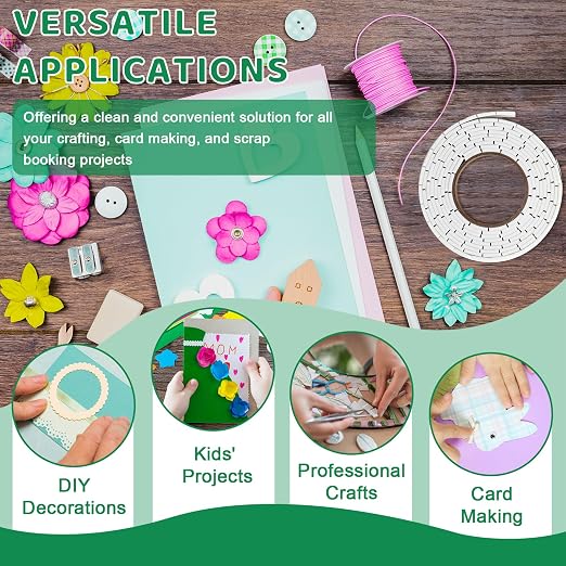 5 Roll Double Sided Foam Tape for Crafts