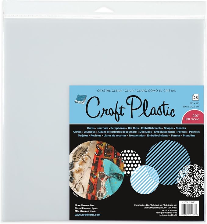 Grafix Plastic, Durable and Archival Film, 3D Embellishments, and More