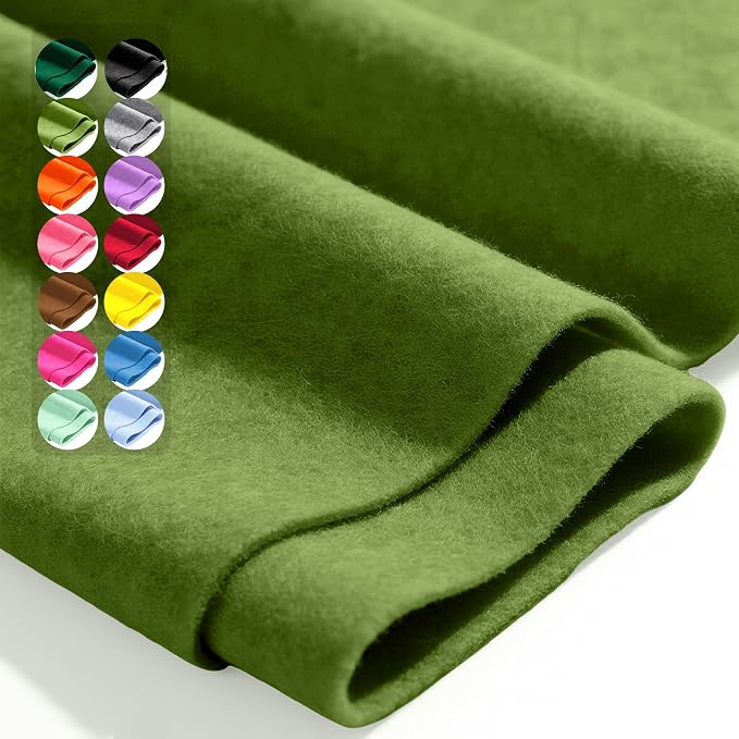 Moss 36" X 36" Felt Fabric Sheet