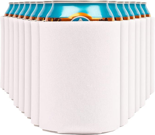 Blank Beer Can Cooler Sleeves Soft Insulated Beer Can Coolies