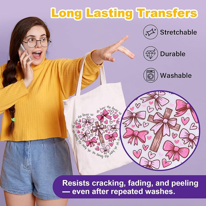 TECKWRAP Printable Heat Transfer Vinyl & Mask Sheets