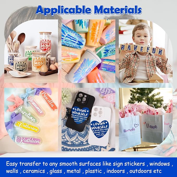 TECKWRAP Clear Vinyl Transfer Paper Tape Roll