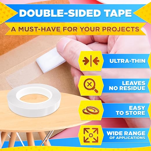 3/4 Inch Double Sided Fabric Tape