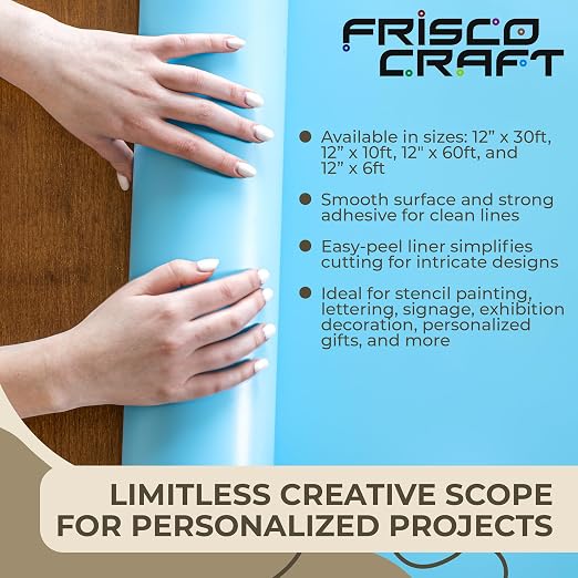 Frisco Craft Stencil Vinyl Masking Film