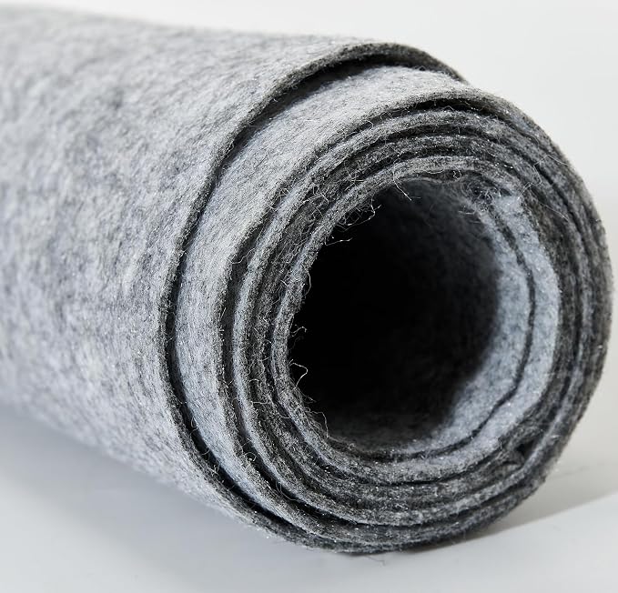 Soft Felt Fabric Sheets 1.6mm Thick Sewing Patwork Material Large Craft Felt