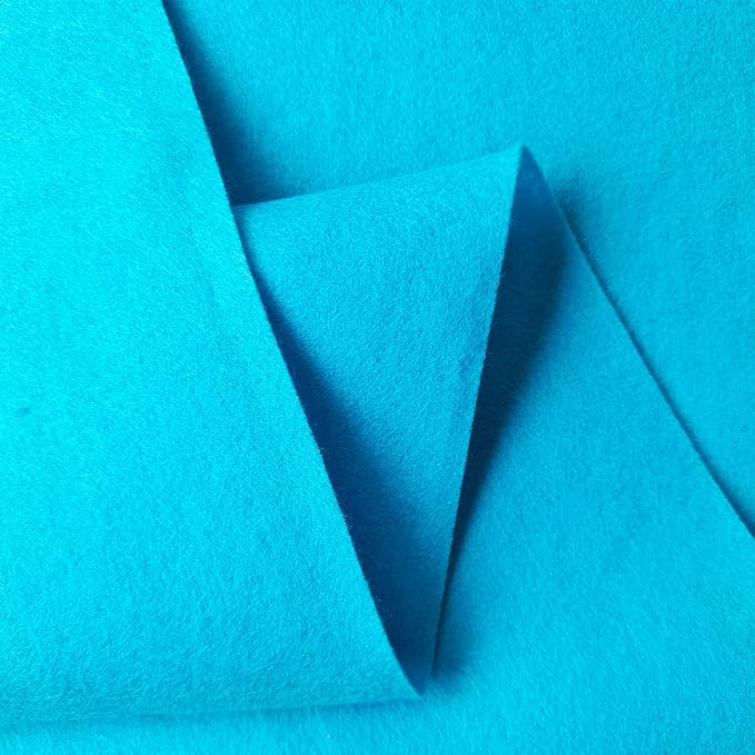 Jtnohx Color Felt, 1 Square Yard Felt Fabric, 1.4mm Thickness Flexible Craft