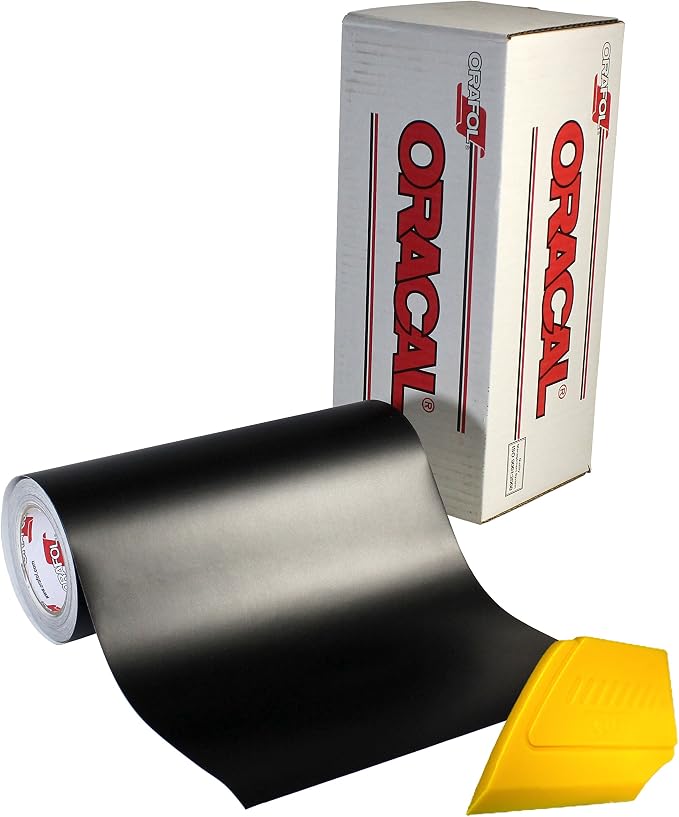 Oracal 651 12" x 30ft Matte Vinyl Choose Color Solvent-Based Adhesive-Backed
