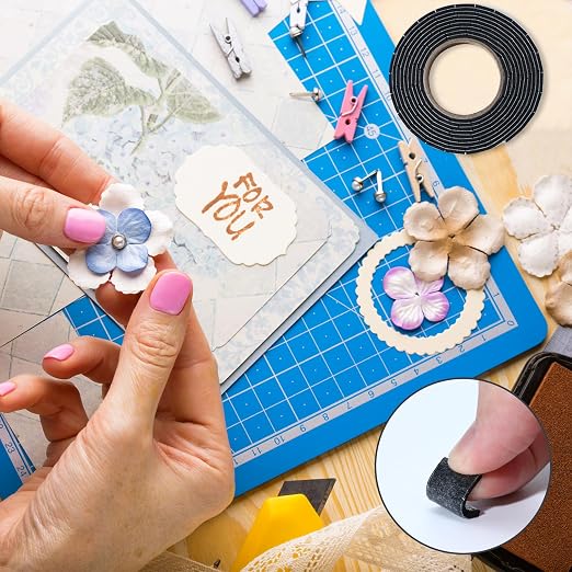 5 Roll Double Sided Foam Tape Squares