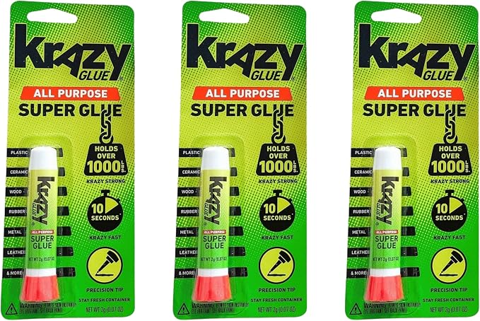 Krazy Glue Elmer's Original Crazy Super Glue All Purpose Instant Repair