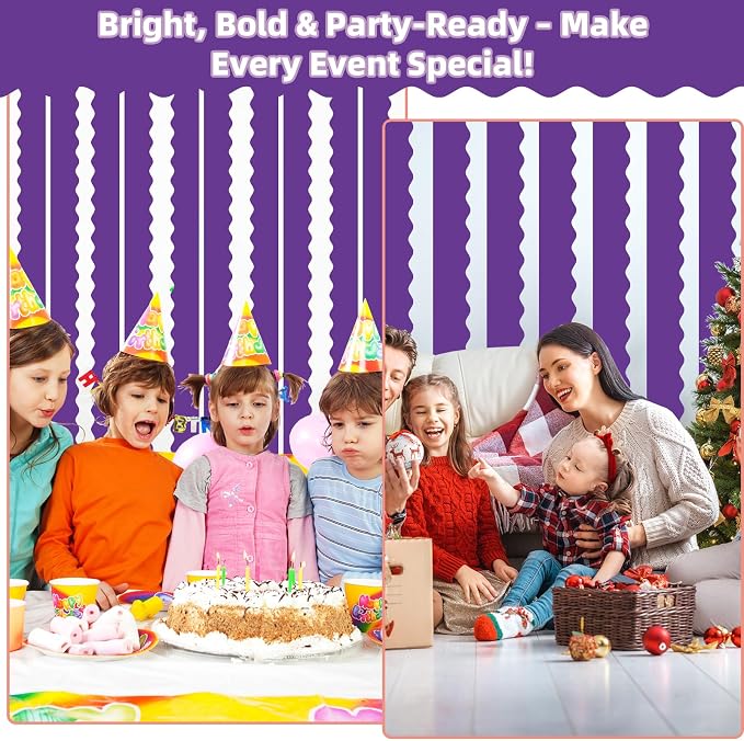 6 Rolls 196.8 Ft Bulletin Board Borders