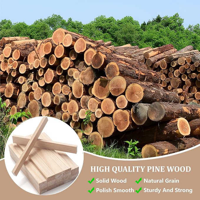 Wood Strips Slats Wooden Dowels