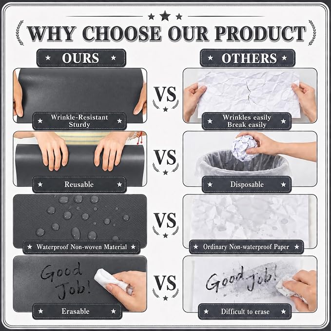 Black Bulletin Board Roll Non-Woven Fabric Poster 16in X 40ft | Back to School