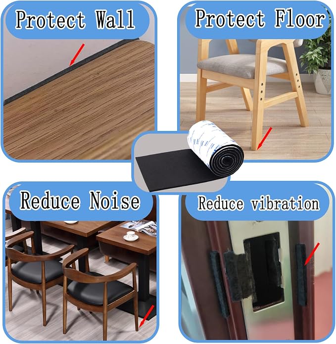 Cuttable Felt Furniture Pads