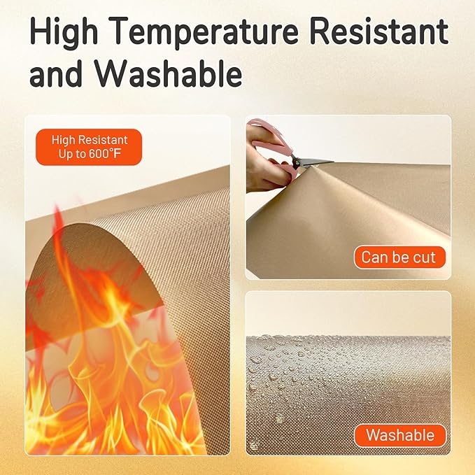 TransOurDream PTFE Teflon Sheets