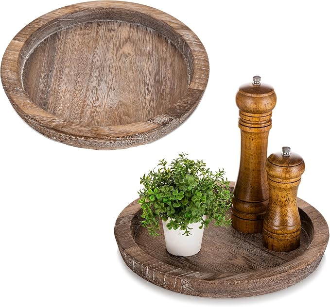 Hanobe Wooden Coffee Table Trays