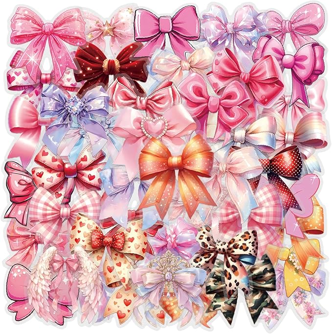 Coquette Bows Stickers