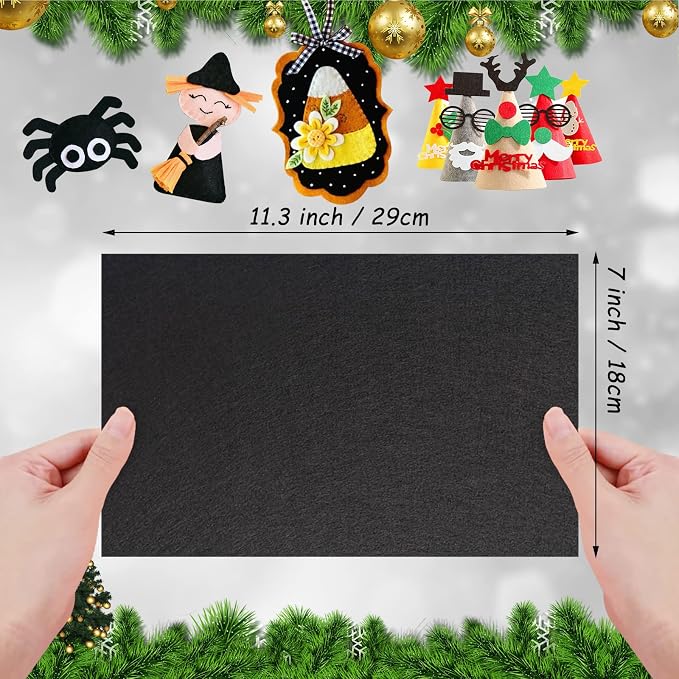 Jtnohx Stiff Felt Sheets, Craft Felt Square
