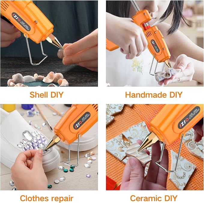 IZIO Hot glue gun and sticks set