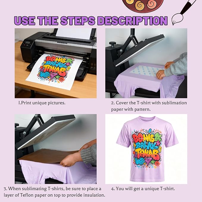 Joyclub 5 PCS Unisex Sublimation Blanks Bulk Polyester T Shirts