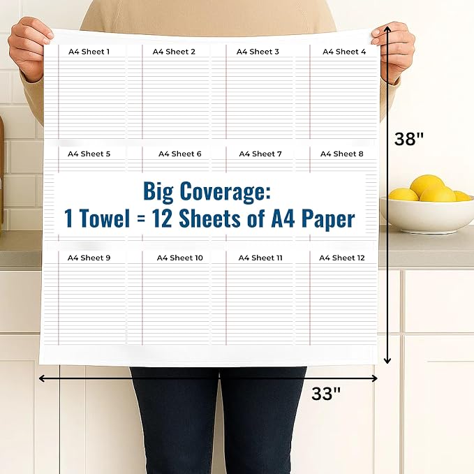 Flour Sack Towels | Tea Towel for Crafts| Kitchen Dish Cotton Blank Towel for