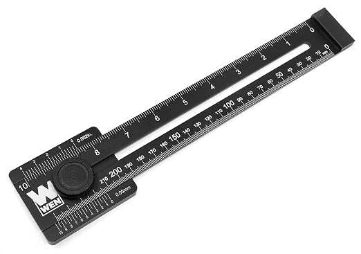 WEN ME251R 10-Inch Aluminum Offset Marking Gauge and Layout Tool